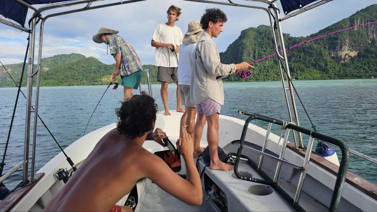 Deep sea fishing Semporna Sabah