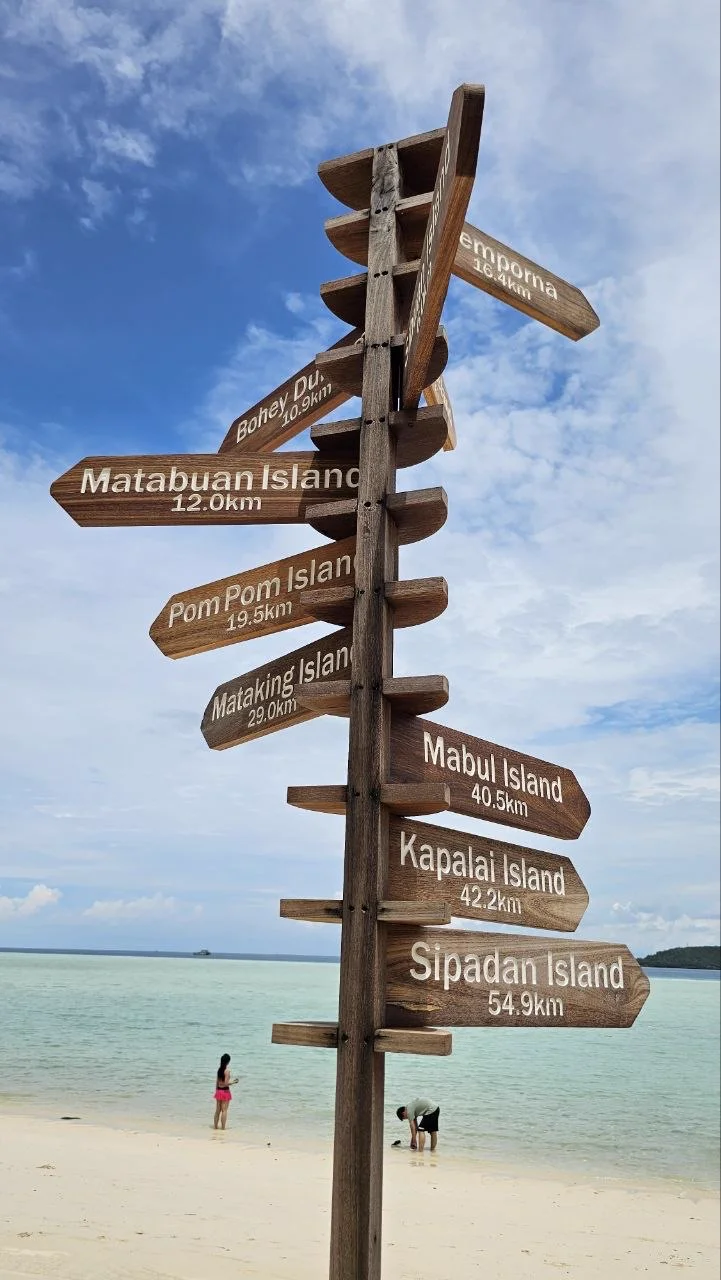 Speedboat island hopping Semporna Sabah