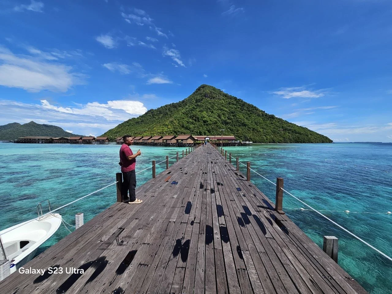 Tropical island Semporna Borneo